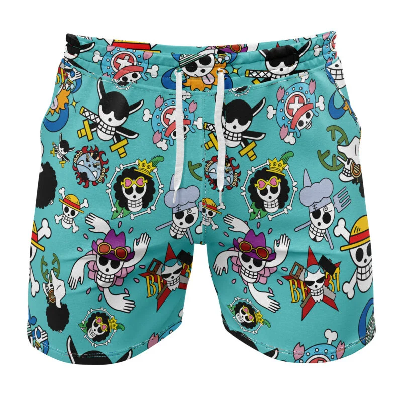 Strawhats Jolly Rogers One Piece Shorts