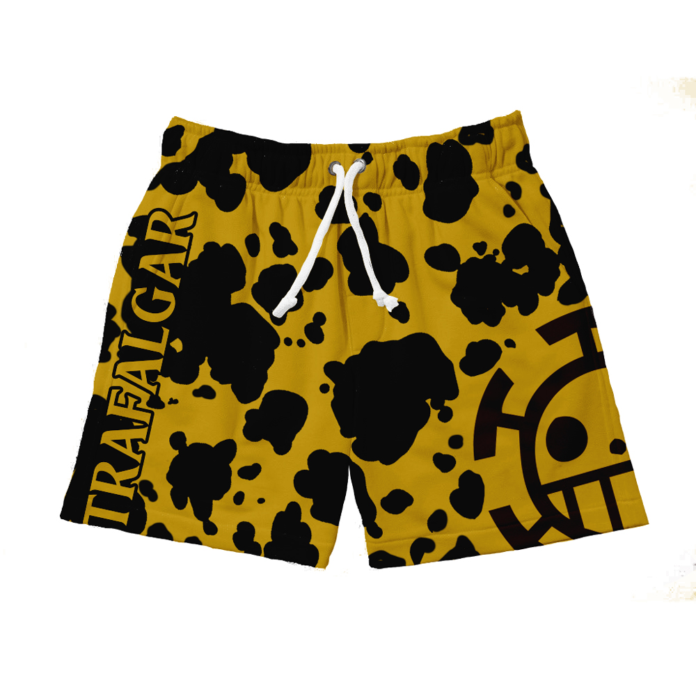Trafalgar D. Water Law Yellow One Piece Shorts