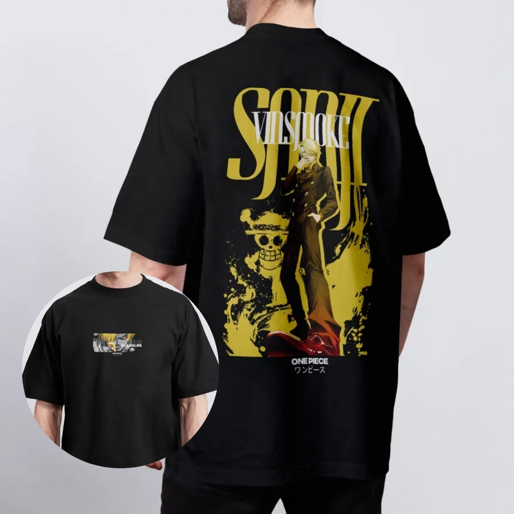 One Piece T-shirts – Sanji Vinsmoke Graphic Anime T-Shirt