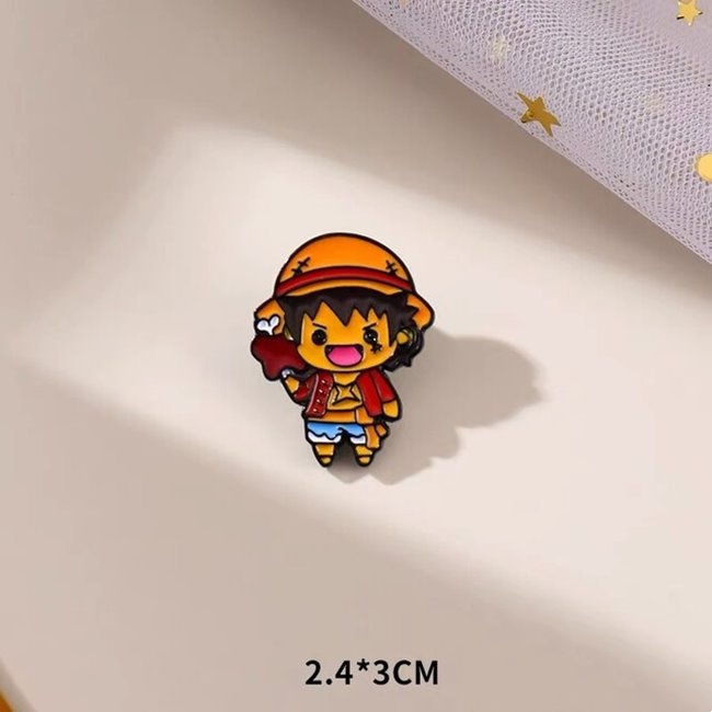 One Piece Pin-One Piece Anime Accessories Pin HOT