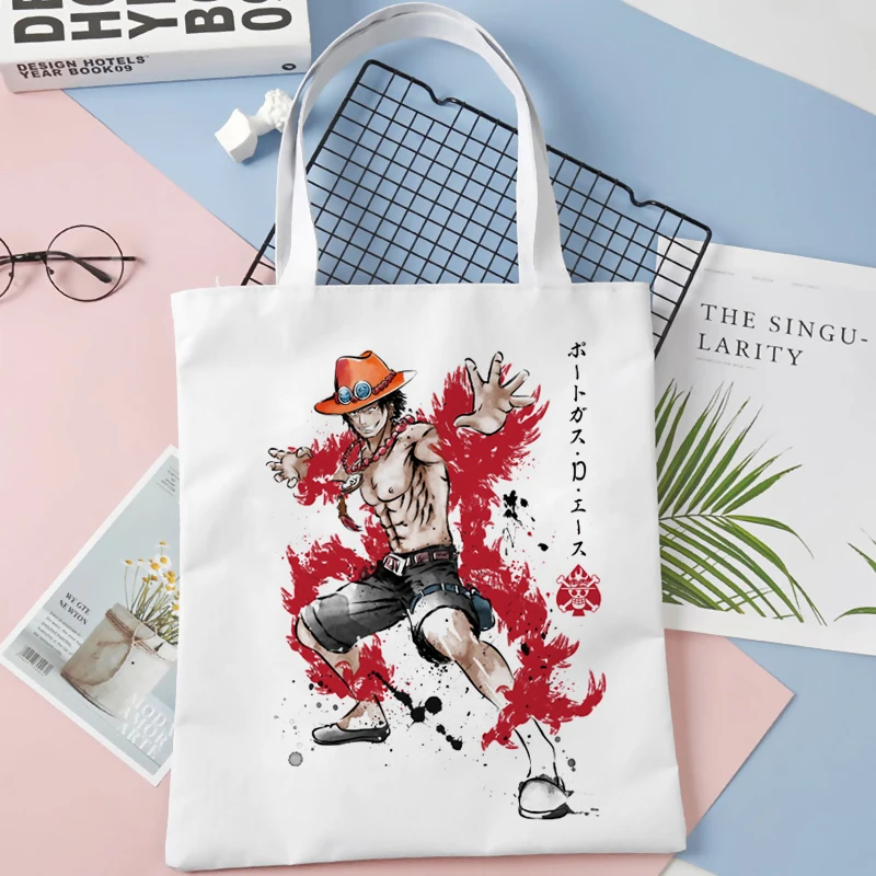 One Piece Bag - One Piece Anime Tote Bag Canvas